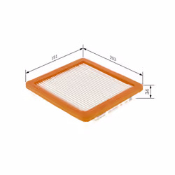 Filtre à air BOSCH F 026 400 548 - Vue supplémentaire 7