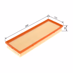 Filtre à air BOSCH F 026 400 549 - Vue supplémentaire 7