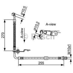 BOSCH 1 987 481 954 Flexible De Frein 270 MAZDA: 6 3/5 portes, 6 Break