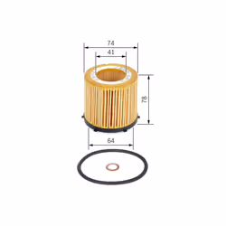 Filtre à huile BOSCH F 026 407 228 - Vue supplémentaire 7