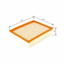 Filtre à air BOSCH F 026 400 556 - Vue supplémentaire 7