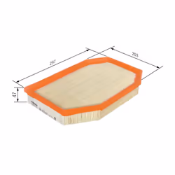 Filtre à air BOSCH F 026 400 476 - Vue supplémentaire 7