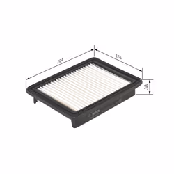 Filtre à air BOSCH F 026 400 584 - Vue supplémentaire 7