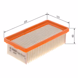 Filtre à air BOSCH F 026 400 607 - Vue supplémentaire 7