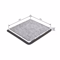 Filtre d'habitacle (filtre à pollen) BOSCH 1 987 435 563 - Vue supplémentaire 5