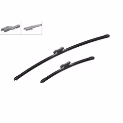 Balai d&#039;essuie-glace Bosch Aerofit 3 397 014 219 Sans Cadre FIAT: 500 3 portes, 500 C Cabriolet, ABARTH: 500C / 595C / 695C Cabriolet