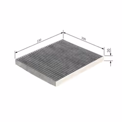 Filtre d'habitacle (filtre à pollen) BOSCH 1 987 435 558 - Vue supplémentaire 7