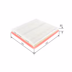 Filtre à air BOSCH F 026 400 596 - Vue supplémentaire 7