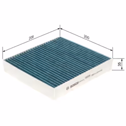 Filtre d'habitacle (filtre à pollen) BOSCH 0 986 628 540 - Vue supplémentaire 7