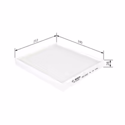 Filtre d'habitacle (filtre à pollen) BOSCH 1 987 435 087 - Vue supplémentaire 6