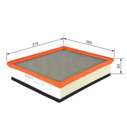 Filtre à air BOSCH F 026 400 609 - Vue supplémentaire 7