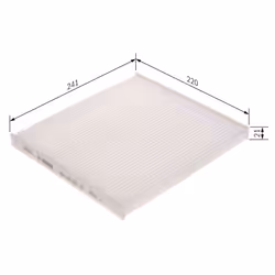 Filtre d'habitacle (filtre à pollen) BOSCH 1 987 435 095 - Vue supplémentaire 6