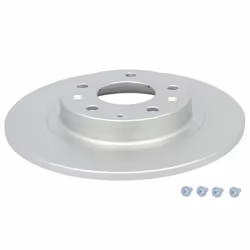Disque de frein BOSCH 0 986 479 E55 arrière, plein, 1 pièce