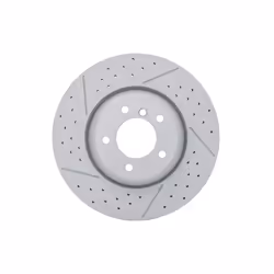 Disque de frein BOSCH 0 986 479 E09 avant, ventilé, rainuré, à haute teneur en carbone, 1 pièce