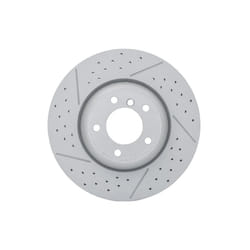 Disque de frein BOSCH 0 986 479 E09 avant, ventilé, rainuré, à haute teneur en carbone, 1 pièce
