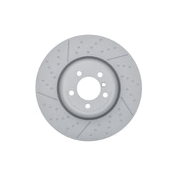 Disque de frein BOSCH 0 986 479 E10 avant, ventilé, rainuré, à haute teneur en carbone, 1 pièce