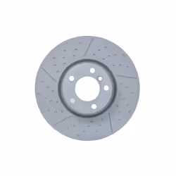 Disque de frein BOSCH 0 986 479 E12 avant, ventilé, rainuré, à haute teneur en carbone, 1 pièce