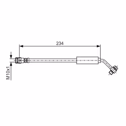 Flexible de frein BOSCH 1 987 481 A15 - Vue supplémentaire 5