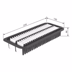 Filtre à air BOSCH F 026 400 359 - Vue supplémentaire 7