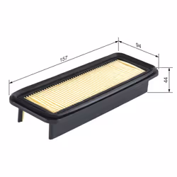 Filtre à air BOSCH F 026 400 361 - Vue supplémentaire 7