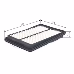 Filtre à air BOSCH F 026 400 561 - Vue supplémentaire 7