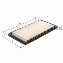 Filtre à air BOSCH F 026 400 566 - Vue supplémentaire 7
