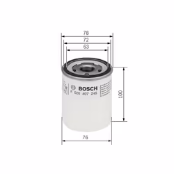 Filtre à huile BOSCH F 026 407 245 - Vue supplémentaire 7