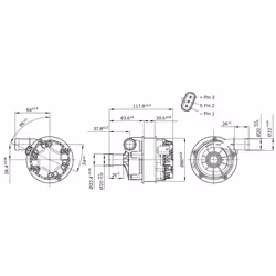 Pompe à eau auxiliaire BOSCH 0 392 024 041 - Vue supplémentaire 5