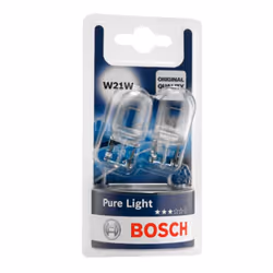 Ampoule BOSCH W21W Pure Light 12V/21W, 2 pièce