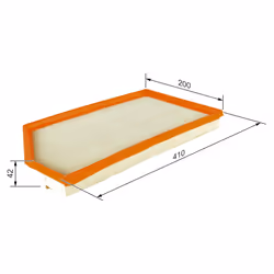 Filtre à air BOSCH F 026 400 468 - Vue supplémentaire 7