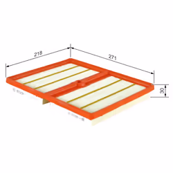 Filtre à air BOSCH F 026 400 611 - Vue supplémentaire 7