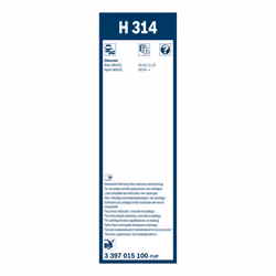 Balai d'essuie-glace BOSCH 3 397 015 100, Twin, 300mm, Arrière, 1 pièce - Vue supplémentaire 6