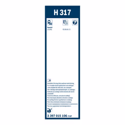 Balai d'essuie-glace BOSCH 3 397 015 106, Twin, 300mm, Arrière, 1 pièce - Vue supplémentaire 6