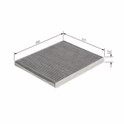 Filtre d'habitacle (filtre à pollen) BOSCH 1 987 435 583 - Vue supplémentaire 7