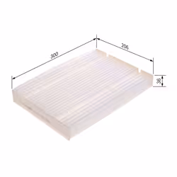 Filtre d'habitacle (filtre à pollen) BOSCH 1 987 435 113 - Vue supplémentaire 7