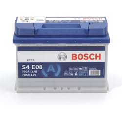 Batterie de démarrage Auto Bosch S4 efb S4E08 12V 70Ah 760 a en - Compatible Start-Stop
