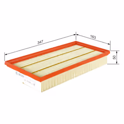 Filtre à air BOSCH F 026 400 614 - Vue supplémentaire 7