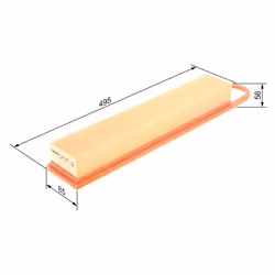 Filtre à air BOSCH F 026 400 115 - Vue supplémentaire 7