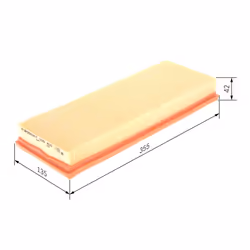 Filtre à air BOSCH F 026 400 155 - Vue supplémentaire 7