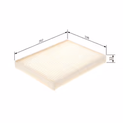 Filtre d'habitacle (filtre à pollen) BOSCH 1 987 435 120 - Vue supplémentaire 6