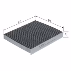 Filtre d'habitacle (filtre à pollen) BOSCH 1 987 435 590 - Vue supplémentaire 7