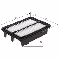 Filtre à air BOSCH F 026 400 384 - Vue supplémentaire 7