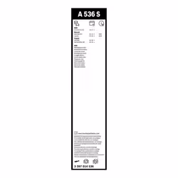 Balai d'essuie-glace BOSCH 3 397 014 536, Aerotwin, 650+450mm, Avant, 2 pièce - Vue supplémentaire 4