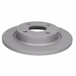Disque de frein BOSCH 0 986 479 F63 arrière, plein, 1 pièce
