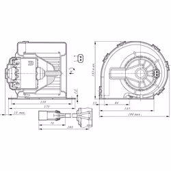 Moteur électrique BOSCH 0 130 115 604 - Vue supplémentaire 5