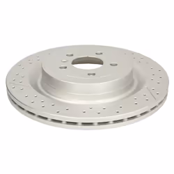 Disque de frein BOSCH 0 986 479 F69 arrière, ventilé, à haute teneur en carbone, 1 pièce