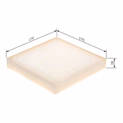 Filtre d'habitacle (filtre à pollen) BOSCH 1 987 435 134 - Vue supplémentaire 7
