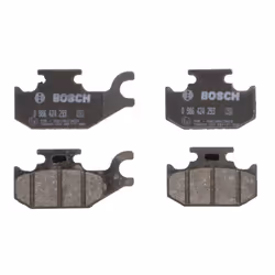 Jeu de plaquettes de frein BOSCH 0 986 424 293, avant