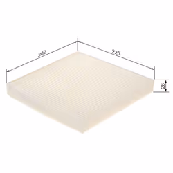Filtre d'habitacle (filtre à pollen) BOSCH 1 987 435 133 - Vue supplémentaire 7