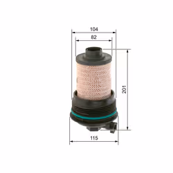 Filtre à carburant BOSCH F 026 402 260 - Vue supplémentaire 7